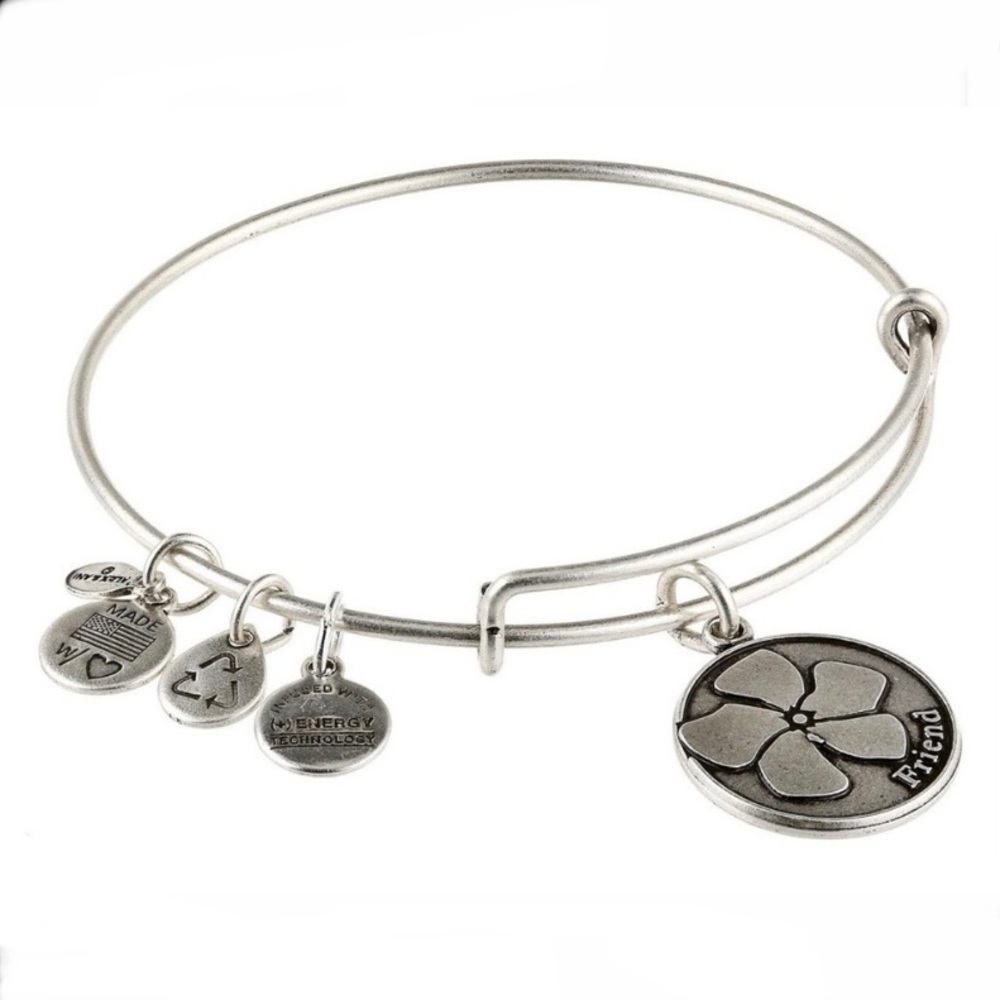 Alex and Ani “Friend” Flower Bracelet